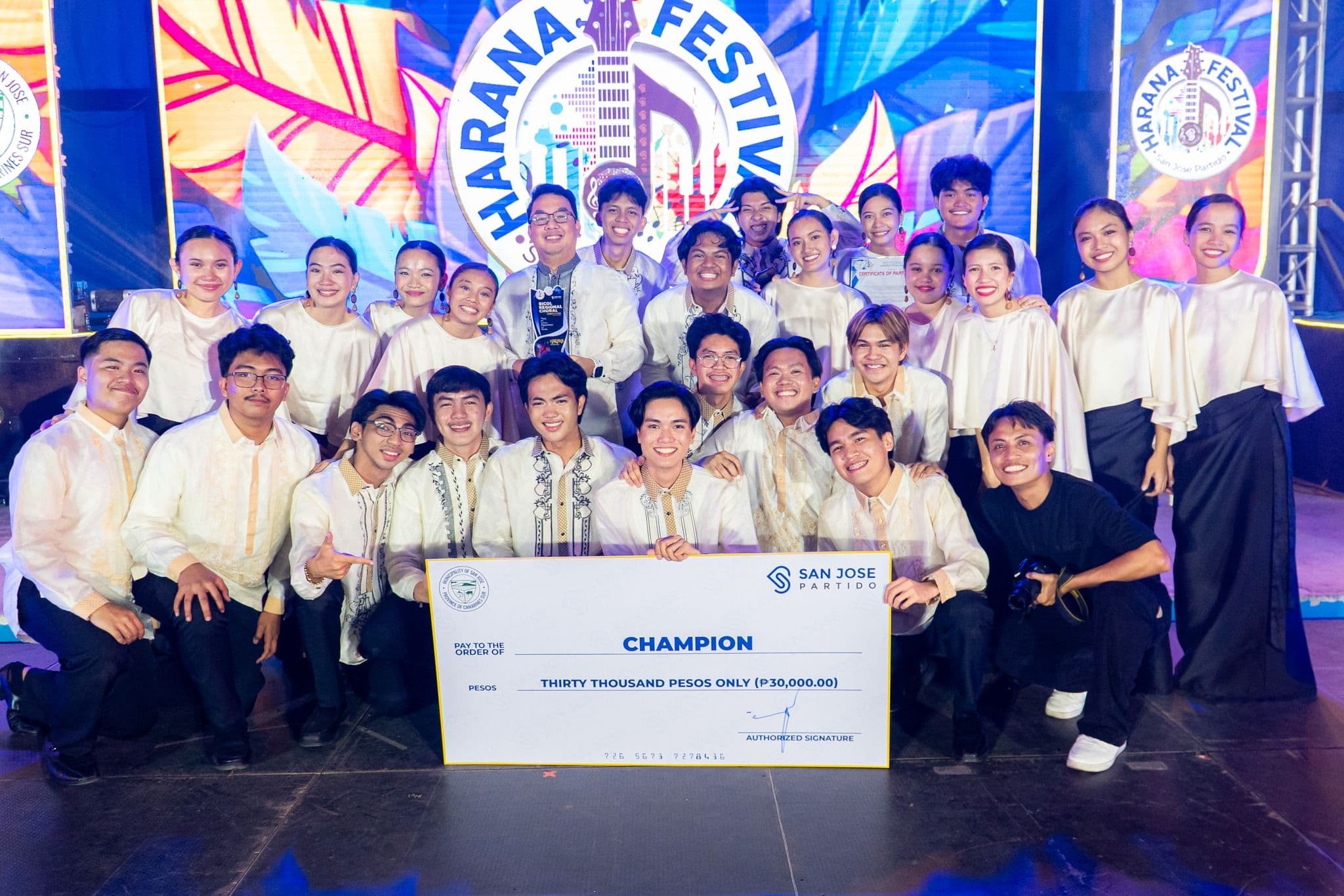 DCS Students Hosmillo, Nuiz Join ADNU Choir in Victory at Bicol Regional Chorale Competition